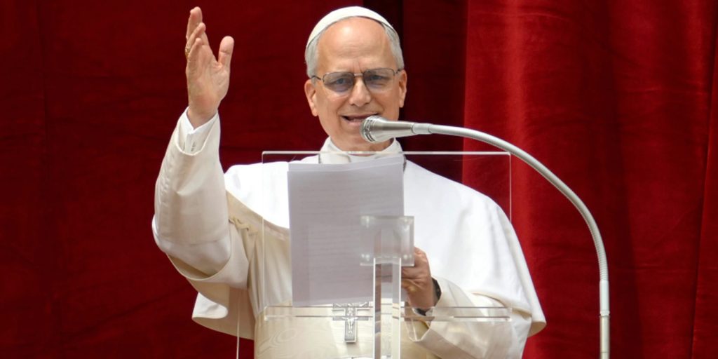 El-Papa-León-XIV-llamó-a-frenar-la-guerra-antes-de-que-se-convierta