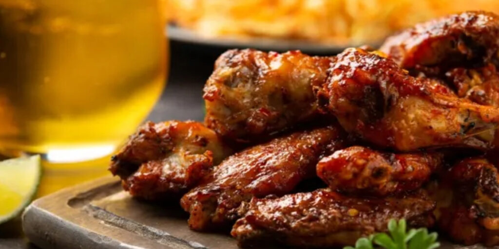Alitas-de-pollo-con-miel-y-jengibre,-una-receta-deliciosa
