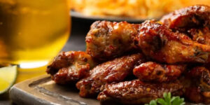 Alitas-de-pollo-con-miel-y-jengibre,-una-receta-deliciosa