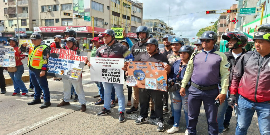 Motorizados-de-Maturín-promueven-campaña-para-reducir-accidentes-viales