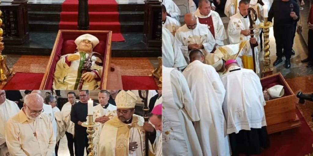 Realizan-capilla-ardiente-de-monseñor-Mario-Moronta