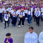 Caripiteños recibieron bendición del Nazareno este Miércoles Santo