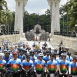 Más de mil ciclistas recorren la Autopista Regional del Centro en el Gran Fondo Batalla de Carabobo