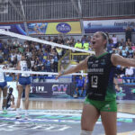 Guácharas de Monagas vence a Centellas de Guayana en el inicio de la semifinal del vóleibol femenino