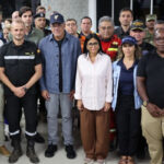 Delcy Rodríguez agradece a brigadistas internacionales el rescate de 33 venezolanos