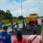 Inician plan de bacheo en la Troncal 13 para rehabilitar la vía nacional entre Monagas y Anzoátegui