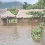Crecida de río en Amazonas generó el desplazamiento de la comunidad Yanomami