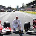 Sebastian Vettel encabezó el homenaje de Ferrari a Michael Schumacher