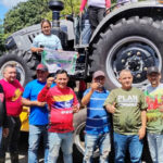 Comuna Riberas de Guarapiche recibió maquinarias agrícolas para la producción de caraotas